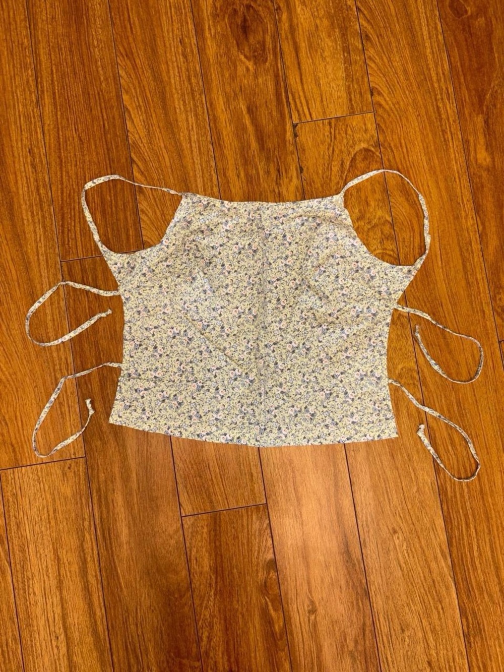 Vintage cottagecore floral tank top